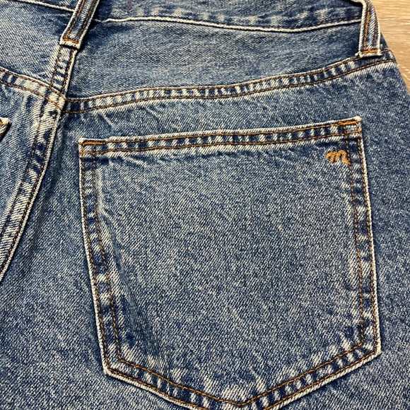 Madewell Relaxed Women’s Jean Shorts Size 25 Blue - Picture 8 of 11